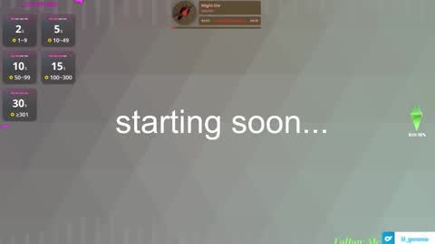 lil gemmie online show from February 7, 7:06 pm