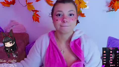 Snapshot of lilac_night chatting on July 11, 2:31 pm Jen online show from July 11, 2:31 pm