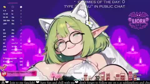 im Liora uwu   online show from June 13, 6:33 am
