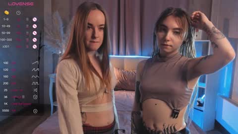 Snapshot of lisanelsona chatting on January 14, 1:04 am Hello our names are Kate and Alice this is our first day here. online show from January 14, 1:04 am