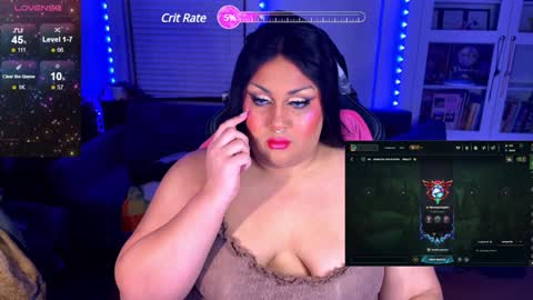 Snapshot of littledracula666 chatting on January 27, 9:02 am littledracula666 online show from January 27, 9:02 am