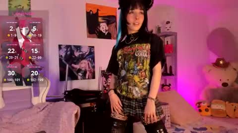 Snapshot of lolaa_bunnyy chatting on November 18, 1:22 am Lola Bunny online show from November 18, 1:22 am