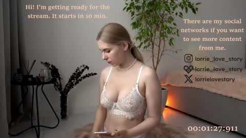 Lorrie online show from January 6, 1:19 pm