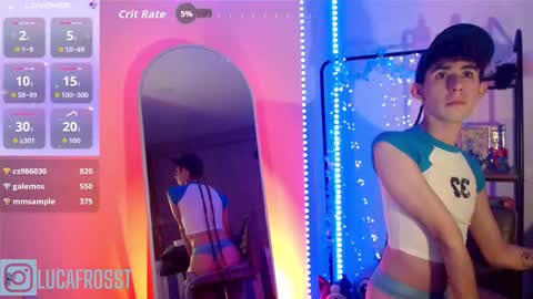 Snapshot of luca_frost chatting on November 18, 10:52 am Luca online show from November 18, 10:52 am