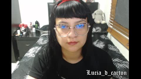 Snapshot of lucia_d_carton chatting on March 12, 3:46 am Lulu DCarton online show from March 12, 3:46 am
