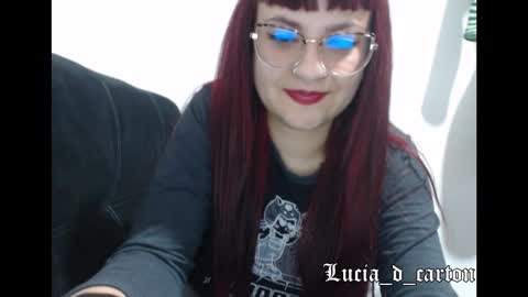 Snapshot of lucia_d_carton chatting on October 9, 3:48 am Lulu DCarton online show from October 9, 3:48 am