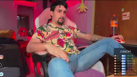 Snapshot of lucky_littlehorse77 chatting on July 9, 8:35 pm Luca Lucky online show from July 9, 8:35 pm