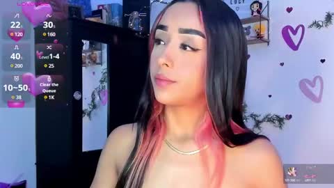 Snapshot of lucy_ev chatting on February 9, 9:58 am Lucy online show from February 9, 9:58 am