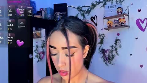 Snapshot of lucy_ev chatting on February 11, 8:48 am Lucy online show from February 11, 8:48 am