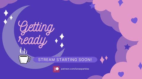 ..LunaSparkles. online show from January 3, 5:50 am