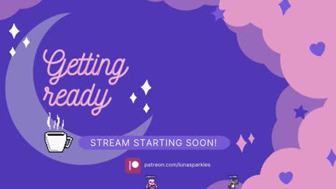 ..LunaSparkles. online show from March 4, 6:15 am