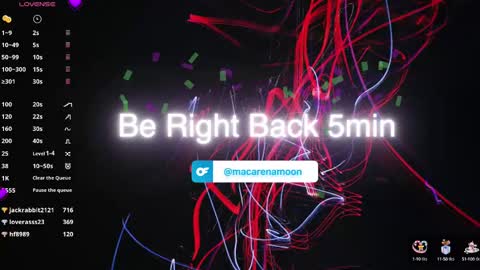 Snapshot of maca_hugo chatting on January 18, 6:32 pm Maca Hugo online show from January 18, 6:32 pm