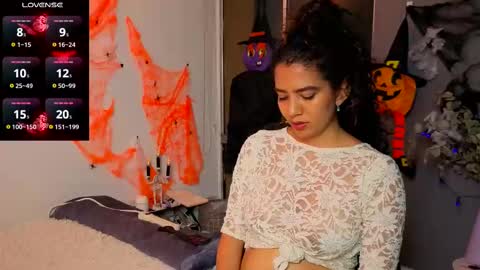 Snapshot of maithe_perroni chatting on October 8, 11:35 pm   Lauu online show from October 8, 11:35 pm