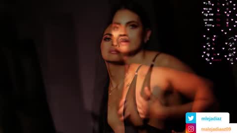 Snapshot of malejadiaz_ chatting on October 15, 6:41 pm Maleja Diaz online show from October 15, 6:41 pm