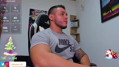 Snapshot of marco_diaz1 chatting on December 23, 10:23 pm Marco Diaz online show from December 23, 10:23 pm