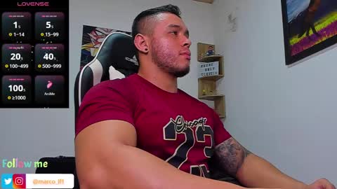 Snapshot of marco_diaz1 chatting on January 9, 10:52 pm Marco Diaz online show from January 9, 10:52 pm