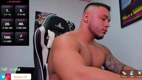 Snapshot of marco_diaz1 chatting on January 14, 10:23 pm Marco Diaz online show from January 14, 10:23 pm