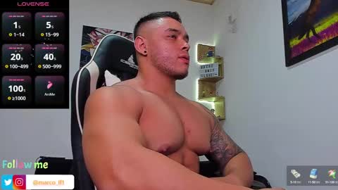 Snapshot of marco_diaz1 chatting on February 7, 10:20 pm Marco Diaz online show from February 7, 10:20 pm