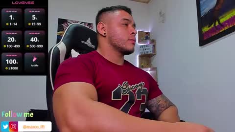 Snapshot of marco_diaz1 chatting on February 10, 11:45 pm Marco Diaz online show from February 10, 11:45 pm