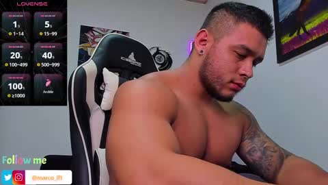 Snapshot of marco_diaz1 chatting on March 9, 12:00 am Marco Diaz online show from March 9, 12:00 am