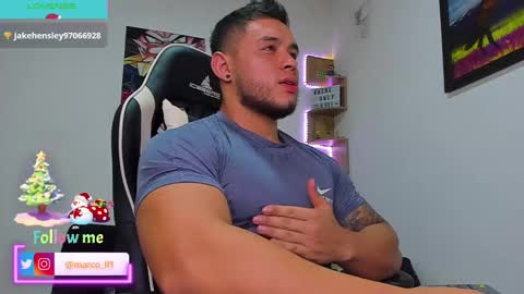 Marco Diaz online show from December 19, 11:45 pm