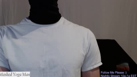 maskedyogaman online show from March 3, 3:34 am