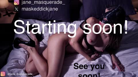 Snapshot of masqueradeporn chatting on February 10, 8:10 pm DickJane online show from February 10, 8:10 pm