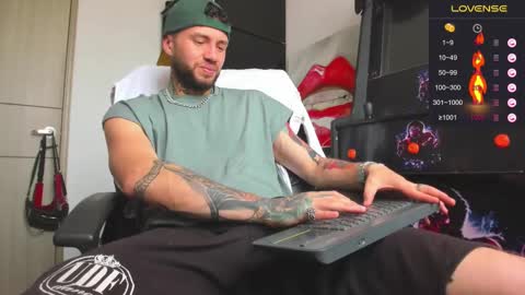 Snapshot of master_steven_01 chatting on February 22, 5:13 pm steven online show from February 22, 5:13 pm