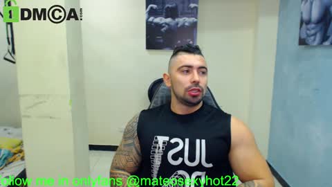 Snapshot of mateosexyhot22 chatting on December 29, 3:03 pm Mateo online show from December 29, 3:03 pm