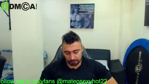 Snapshot of mateosexyhot22 chatting on March 6, 11:53 pm Mateo online show from March 6, 11:53 pm