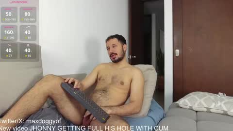 Snapshot of maxdoggy chatting on May 12, 10:40 pm MAXandJHONNY online show from May 12, 10:40 pm