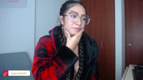 Snapshot of megan_bluee_ chatting on November 21, 4:44 am Megan Bluee online show from November 21, 4:44 am