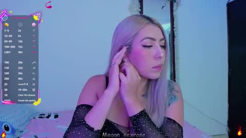 Snapshot of megan_sexrose chatting on January 15, 12:15 am Megan rose online show from January 15, 12:15 am