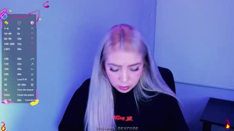 Snapshot of megan_sexrose chatting on March 15, 3:12 am Megan rose online show from March 15, 3:12 am