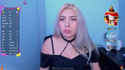 Snapshot of megan_sexrose chatting on March 21, 3:55 am Megan rose online show from March 21, 3:55 am