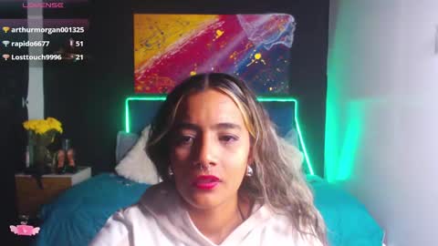 Snapshot of meganadriels96 chatting on December 24, 10:22 am M E G A N online show from December 24, 10:22 am