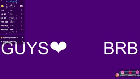 melanyrouse1 online show from February 2, 11:32 pm