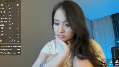 Snapshot of melissa_yamazaki chatting on January 22, 3:07 pm Lisaa online show from January 22, 3:07 pm