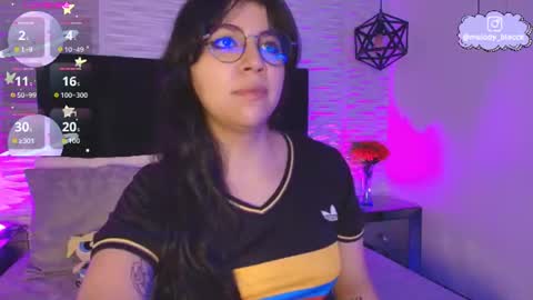 Snapshot of melody_black_ chatting on June 23, 6:28 pm Melody online show from June 23, 6:28 pm