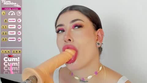 Snapshot of melody_suarez chatting on February 23, 7:28 pm MELODY online show from February 23, 7:28 pm