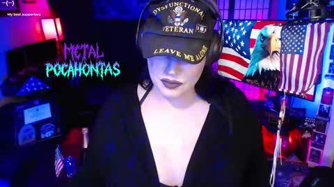 MetalPocahotass online show from November 12, 12:11 am