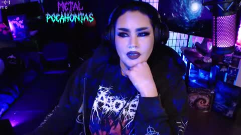 MetalPocahotass online show from November 22, 12:09 am