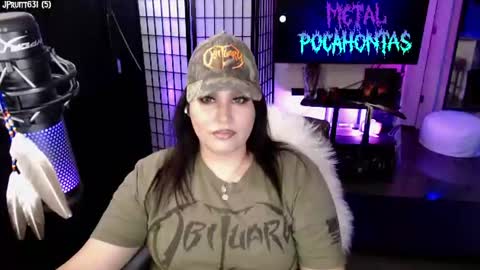 MetalPocahotass online show from June 20, 7:38 pm