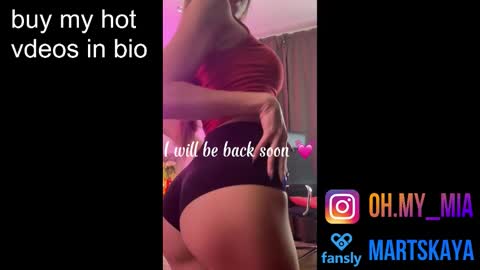 Mia Martskaya online show from December 21, 7:37 am