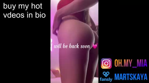 Mia Martskaya online show from May 1, 7:02 am