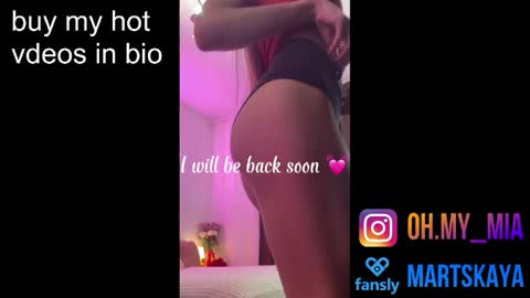 Snapshot of mia4sin chatting on May 28, 2:58 pm Mia Martskaya online show from May 28, 2:58 pm