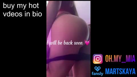 Mia Martskaya online show from June 17, 9:34 am