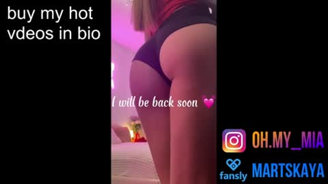 Mia Martskaya online show from June 29, 11:32 am