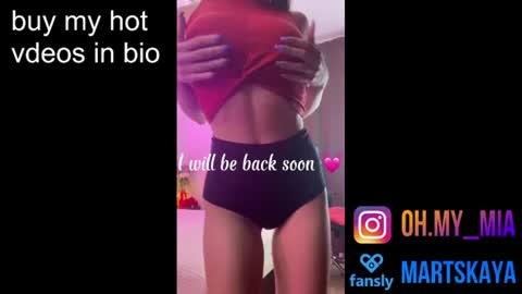 Mia Martskaya online show from July 21, 8:27 am