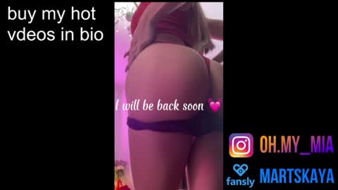 Mia Martskaya online show from July 25, 11:08 am